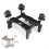 2X Front ACC  Sensor Mount Holder Fixing Clip Bracket for  500X Tipo II  Renegade  Stelvio Giulia 3