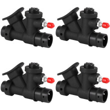 4X Scuba Diving Universal Bcd Power Inflator with 45 Degree Angled Mouthpiece for Standard 1 Inch Hose