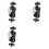 3X Double  Camera Magic Arm Adjustment Load 2kg Magic Arm Bracket Aluminum Alloy 1/4 Inch Screw  Magic Arm 1