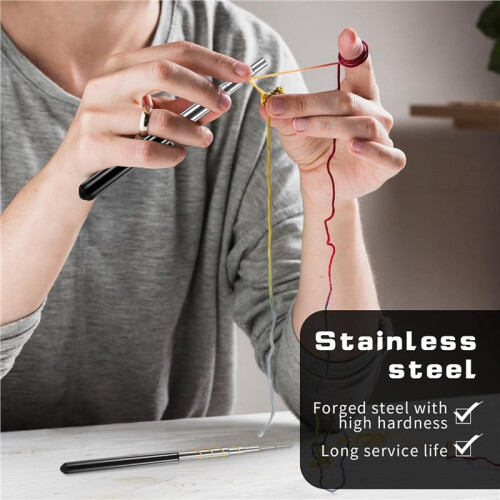 4 Pack Wire Wrapping Tools for Jewelry Making,1.5mm-10mm Wire Looping Winding Rod Twisted Copper Wire Tool for Round