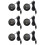 6X Desktop Hole Embedded USB Hub Type-C USB Charger 3 in 1 Splitter 1