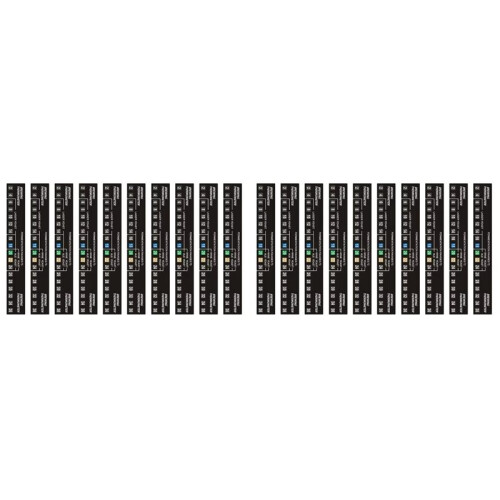 20 Pcs Self Adhesive Homebrew Thermometer Home Brewing Beer Wine Temperature Sensor Reader Thermometer Sticker