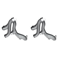 LR186859 AJ814311 LR186917 AJ814312 4PCS Reinforced Thermostat Aluminum Water Pipe for