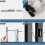 1/8 Inch Invisible Cable Railing Terminal Toggle Anchor Angle, Stainless Steel Adjustable Cable Railing Hardware 40PCS 8