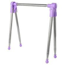 2X Foldable Clothes Drying Rack Clothes Dryer Space Saver Floor Standing Clothes Drying Rack for Balcony Bedroom B