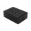 4X Aluminum Alloy Case for Raspberry Pi 4 Metal Shell Passive Cooling Enlosure Case for Raspberry Pi 4 Model B Black 7