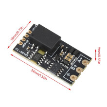 2X Module de Conversion TTL Vers RS485 Isolé 3,3 V/5 V CC, Port Série à Inversion Automatique, Haut Débit 2 Mbps