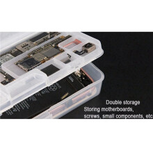 4 Pièces/Lot Boîte de Rangement Multifonctionnelle pour Téléphone Portable Carte Mère IC Pièces Outils de Réparation Conteneur Collecteur