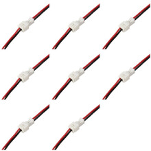 160pcs JST PH 1.25 2 PIN MALE FEMALE PLUG CONNECTOR with WIRE CABLES