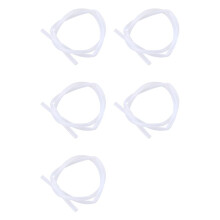 5pcs 8mm ID X 10mm OD Food Grade Flexible Hose Silicone Tubing Tube 1Meter