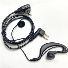 3X Earhook Walkie Talkies Headset with MIC M Plug Walkie Talkies Headset Universal for Hotel Construction Site