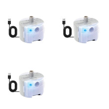 3X Cat Water Fountain Pump, Pet Water Fountain Replacement Pump SMA-800 Submersible Motor for Stainless Steel Indoor