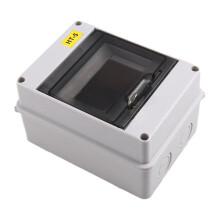 3X HT Series Junction Box 5WAY IP65 Waterproof Distribution Box Outdoor Plastic Electrical with Lock for Circuit Breaker