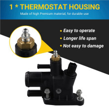 2X New High Quality Car Radiator Water Pipe  Thermostat Housing 04892116AC 04892116AB for  Journey Auto Parts