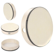 3X Tambour Ă Main en Bois pour Enfant, Jouet Ă Percussion, Tambour Ă Cadre en Bois pour Enfants, Jeu de Musique, Instrument de Musique Portable