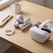 8X Clip- Hanging Headphones Comfortable Sound Enhancer White for Meta Quest 2/ Quest 3 VR Headsets Enhance Pleasure