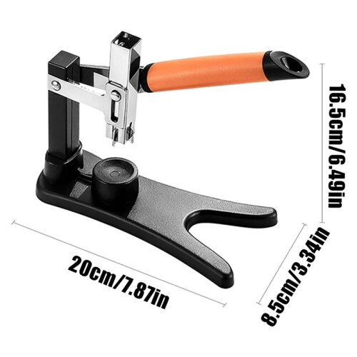 2X Nut Cracker Tool - Steel Chestnut Opener, Compact Manual Sheller, Durable Stainless Easy Shell Removal 2