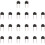 120 Pcs 6x6x5mm Momentary Tactile Tact Push Button  2 Pin DIP Through Hole 3