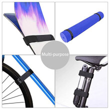 100Pcs Bike Rack Straps Bicycle Transport Wheel Rack Stabiliser Straps Securing Fasten Tape Bands Webbing,30cm