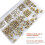 1200Pcs Threaded Inserts,M2/M2.5/M3/M4/M5/M6 Thread Knurled Nuts Assortment Kit,Heat Set Insert for Plastic 3D Printing 7