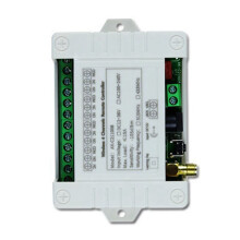 12V 24V 36V 10A 433MHz Relé Sem Fio de 4 Canais RF Receptor de Interruptor de Controle Remoto + Transmissor 4CH, 4 Receptor 4 Remoto