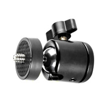 2X Tripod Mount Adjustable Swivel for Lights and Cameras Compact and Durable Camera Adapter