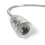 4x 3WAC 12V 24V LED Tool Light Flexible 30cm LED Workshop Work Light Silver for CNC Machine Rework Welding Machine 8