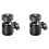 2X   Tripod Mount Adjustable Swivel for  Lights and Cameras Compact and Durable Camera Adapter 1