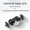 3X Double  Camera Magic Arm Adjustment Load 2kg Magic Arm Bracket Aluminum Alloy 1/4 Inch Screw  Magic Arm 3