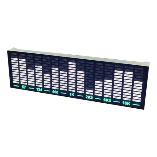 2X LED Sound-Controlled Music Spectrum Display Pickup Ambient Light Atmospheric Rhythm Light Module 1