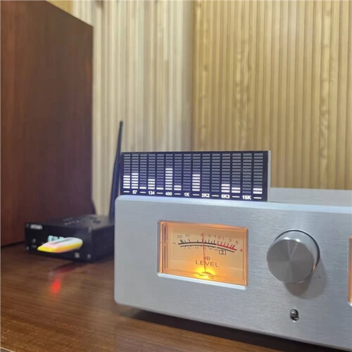 2X LED Sound-Controlled Music Spectrum Display Pickup Ambient Light Atmospheric Rhythm Light Module 2