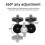 3X Double  Camera Magic Arm Adjustment Load 2kg Magic Arm Bracket Aluminum Alloy 1/4 Inch Screw  Magic Arm 6