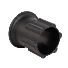 3X Mixer Mounting Nut for Countertop - Easy Installation, Black Color, 32mm Inner Diameter