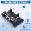 2X for Jlink Arm SWD Stlink Dap Link Isolator Microcontroller Motor High Voltage Isolation Board for JTAG Simulator 5