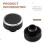 2X for  2019-2023 Avalon Instrument Navigation Central Control Screen Audio Button Cap Volume Knob 8
