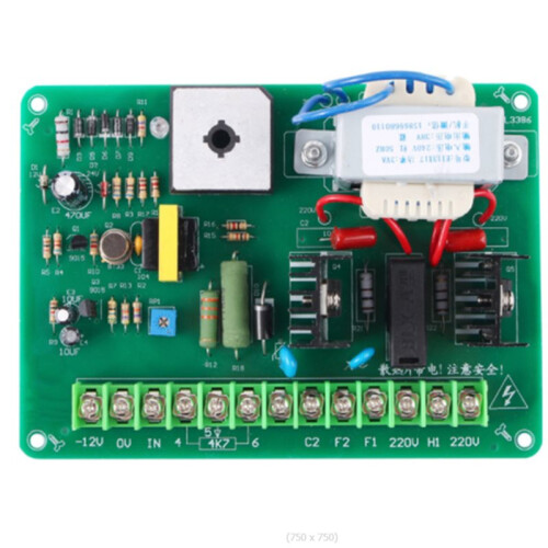 2X SCR-08  Motor Speed Control Board Control Board 220V Speed Regulator Bag Making Machine Speed Control Board 500W 2