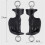 4X Fitness Odd-Shaped Handle Versatile Triceps Rope Cable Attachments for Gym LAT Pull Down Bar for Cable Machine 7