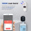 2X Tuya WiFi Vibration Sensor 130dB Sound Light Alarm  APP Real- Vibration Reminder Security Shock Detector 7