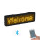 2X  LED Name Badge Rechargeable Light Sign DIY Programmable Scrolling Message Board Display LED,Type 3 6