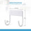 8X Ironing Board Hanger, Ironing Board Hook, Ironing Boards Wall Mounted Holder, (Matte White) 1