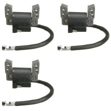 3X Lawn Electronic Ignition Coil for Briggs & Stratton 695711 802574 796964 Black