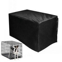 Kryt na klietku pre psa 61,6 x 43,7 x 48 cm, vodotesný ochranný kryt na klietku pre psov Oxford