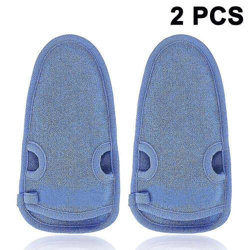 2pcs Exfoliating Gloves,tan Scrubbing Remover Cleansing Gloves
