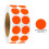 Colored Dot Sticker Circle Color Coding Labels Colorful Coding Label Sticker School Office Supplies for Student  Yellow 3