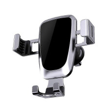 Support de téléphone pour voiture, support de téléphone pour grille d'aération, support de téléphone rotatif à 360, compatible avec i