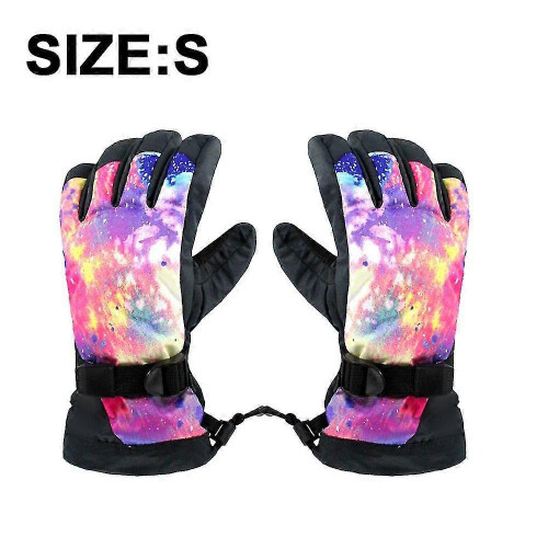 Wasserdichte Winterhandschuhe, warme Schneehandschuhe, Skihandschuhe, Fäustlinge, winddicht 1
