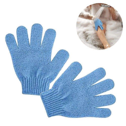 Peeling-Handschuhe mit zwei Texturen für Dusche, Spa und Körperpeeling 1
