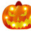 3pack Led Pumpkin Night Light Desktop Decorative Lamp For Halloween Table Decor 3
