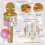 Microfono karaoke wireless, microfono karaoke per bambini con luce LED danzante, microfono Bluetooth per bambini, oro 2
