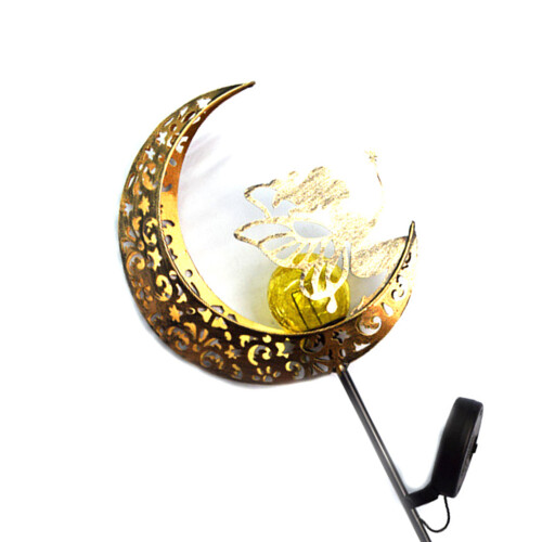Solar Rasenlampe Eisen Vintage Hof 1